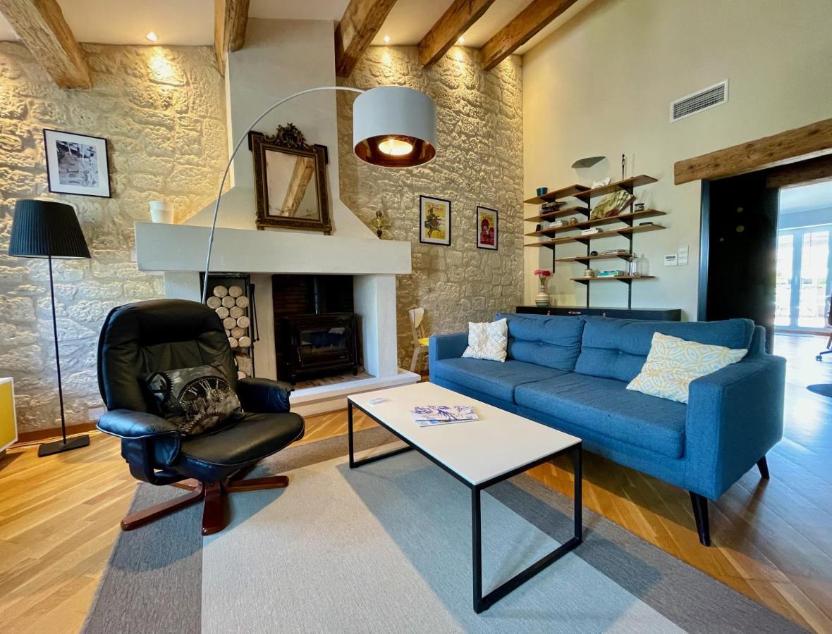 L'Atypique - T3 Grande Terrasse, Bbq Vue Et Cheminee Avignon Exterior foto