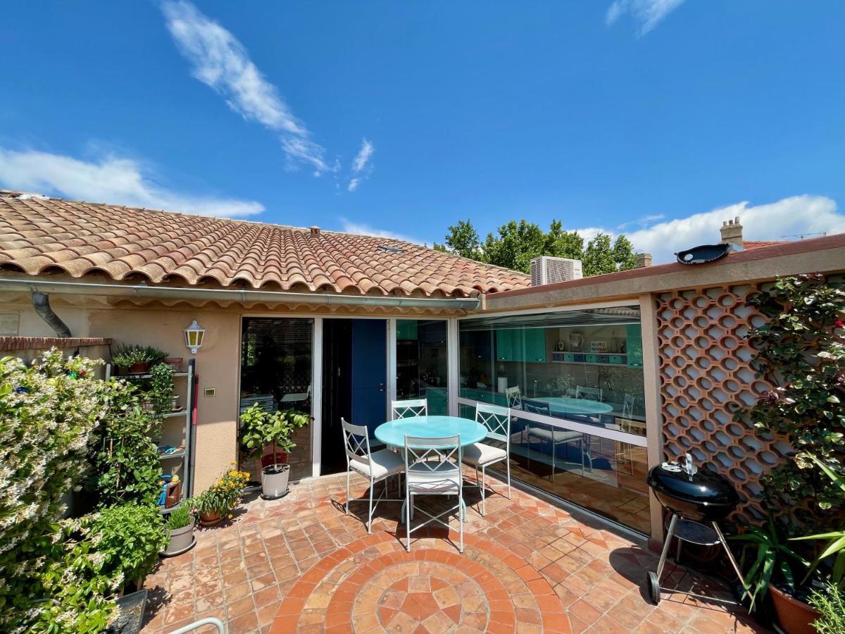 L'Atypique - T3 Grande Terrasse, Bbq Vue Et Cheminee Avignon Exterior foto