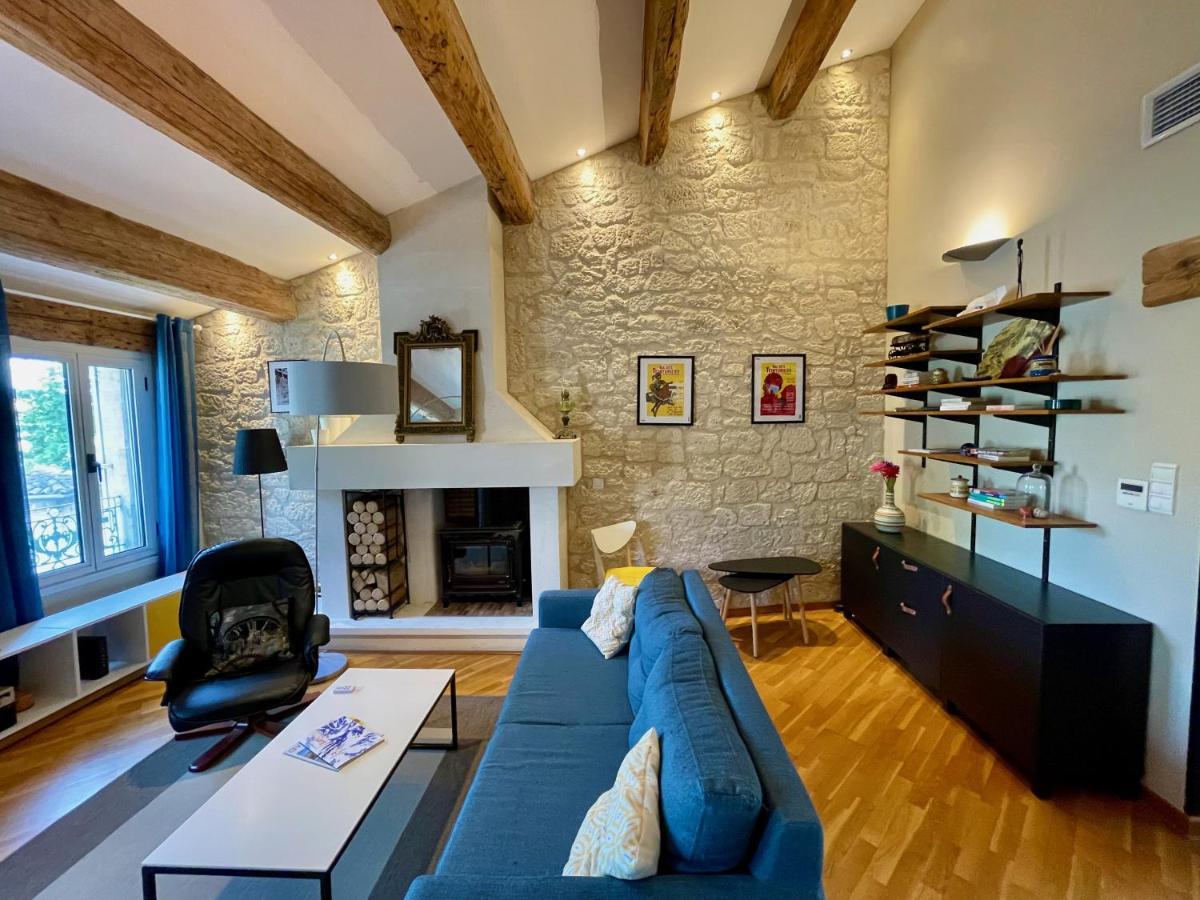 L'Atypique - T3 Grande Terrasse, Bbq Vue Et Cheminee Avignon Exterior foto